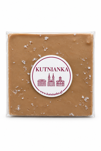 Czekolada karmelowa z solą Maldon 50g Kutnianka