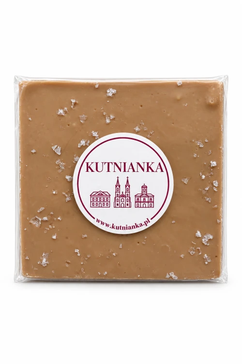 Czekolada karmelowa z solą Maldon 50g Kutnianka